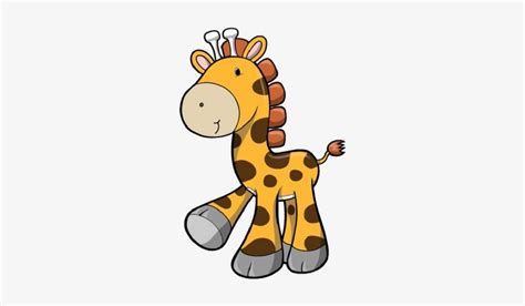 Baby Giraffe Clipart 4 Giraffe Clip Art Baby Free 2 - Png Baby Cartoon Animals Transparent PNG ...