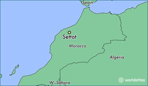 Where is Settat, Morocco? / Settat, Chaouia-Ouardigha Map - WorldAtlas.com