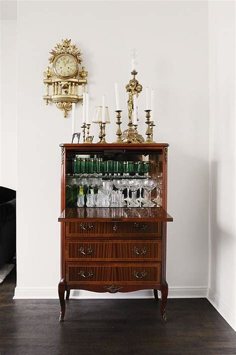 Antique Bar Cabinet | Foter