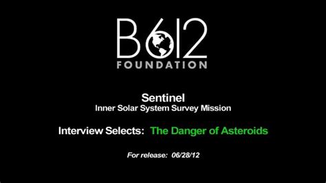 B612 Sentinel Deep Space Mission - Press Announcement - 06-28-12 on Vimeo