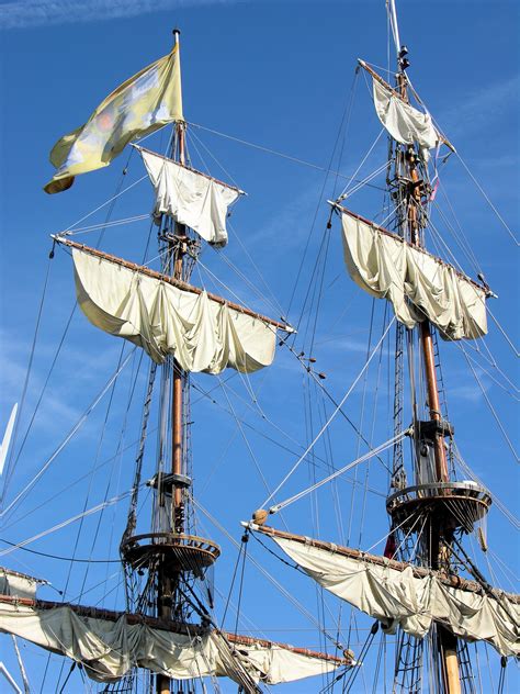 Free Images : sea, wood, boat, old, transport, vessel, vehicle, mast ...