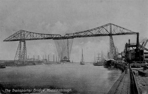 Middlesbrough Transporter Bridge (Middlesbrough, 1911) | Structurae