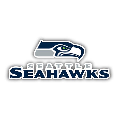 Seattle Seahawks Full Color Vinyl Sticker – Custom Size – Sports ...