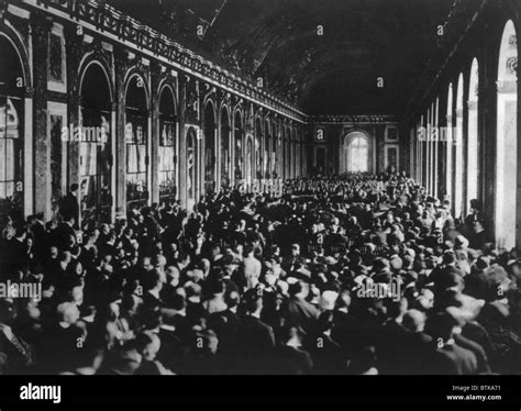 The Treaty of Versailles, signing of the German Peace Treaty, to ...