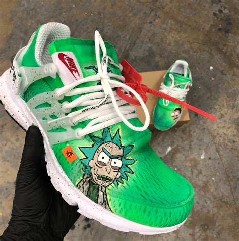 Off White Nike Presto- Rick & Morty Take Over! – B Street Shoes