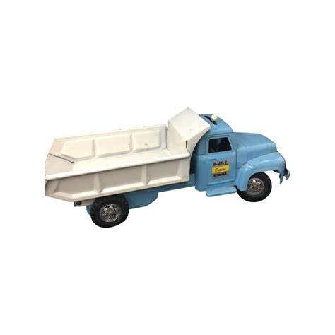 1950's Buddy L Hydraulic Toy Dump Truck | Chairish