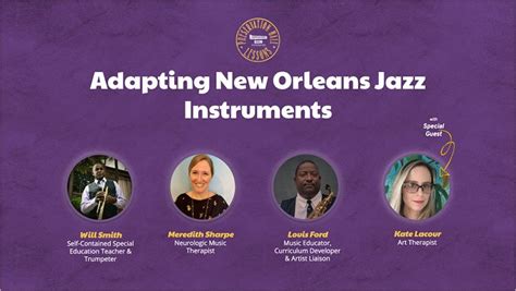 Adapting New Orleans Jazz Instruments - Preservation Hall Lessons