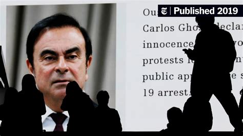 Carlos Ghosn Says He’s the Victim of ‘Plot and Treason’ by Rivals at ...