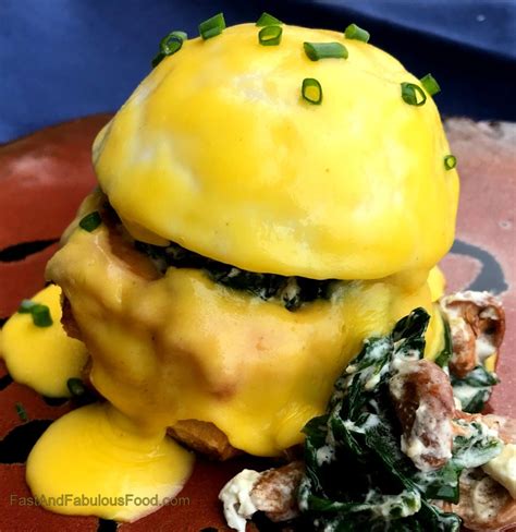 Recipe – Poached Egg Vol-au-Vents with Spinach, Wild Mushrooms, Goat Cheese & Hollandaise ...