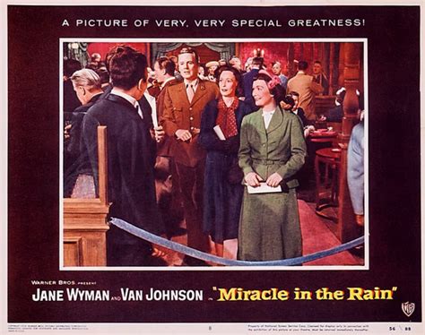 About Miracle in the Rain, the classic movie with Van Johnson and Jane Wyman (1956) - Click ...