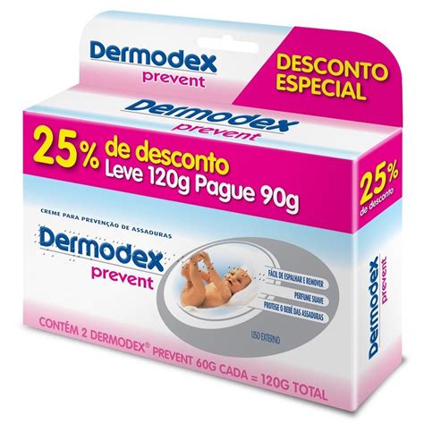 Dermodex Prevent Creme Com 120g | Drogaria JK