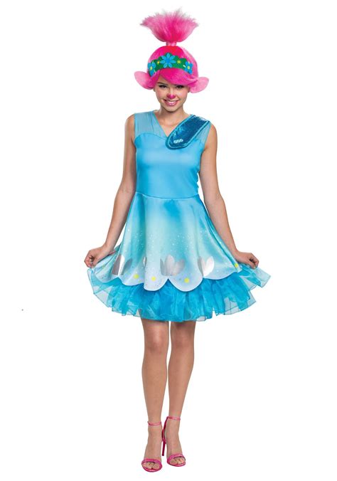 Women's Trolls World Tour Poppy Costume