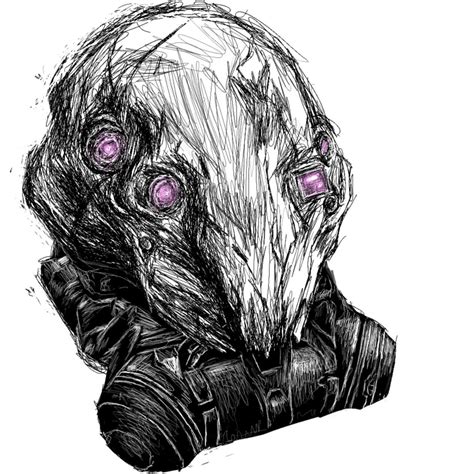 My Mask of Bakris drawing : r/destiny2