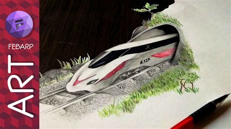 Bullet Train Drawing at PaintingValley.com | Explore collection of ...