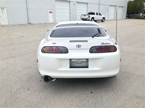 Buy used MKIV 1998 Toyota SUPRA RHD CLEAN CAR 6 SPEED TRD in Hollywood ...