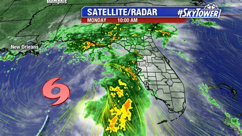 Current Weather Map Of Florida - Map