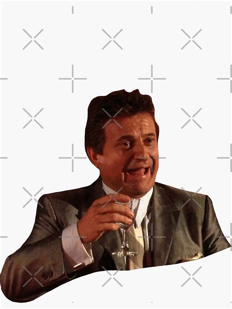 "Tommy DeVito / Goodfellas / Funny How? - Head" Sticker for Sale by wyattmiller | Redbubble