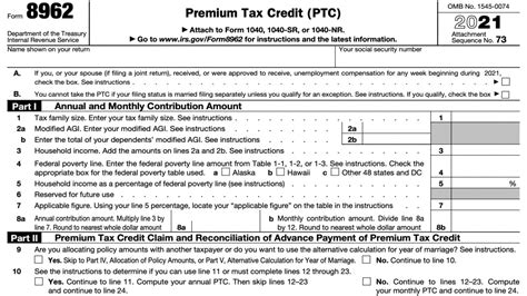 2023 Form 8962 - Printable Forms Free Online