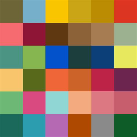 Color palette for blender - 68 photo