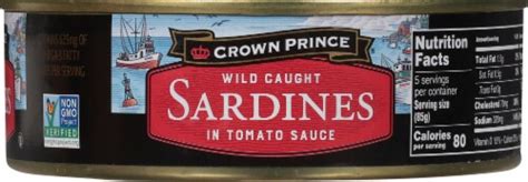 Crown Prince® Sardines in Tomato Sauce, 15 oz - Kroger