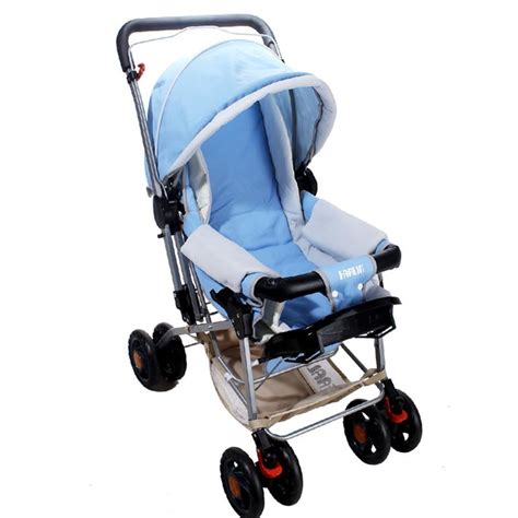 Farlin BF 889B 3 Position Baby Stroller FBS107 - Sky Blue - Baby Strollers - Baby Zone : ShoppersBD