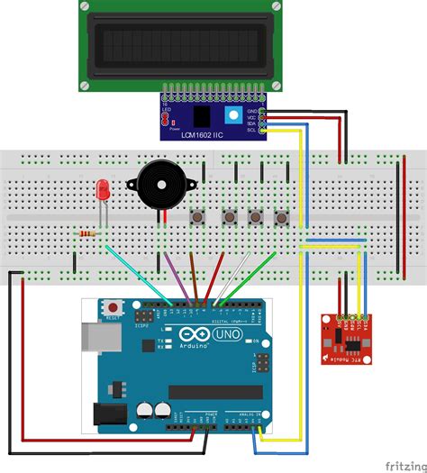 Real Time Clock Circuit Diagram