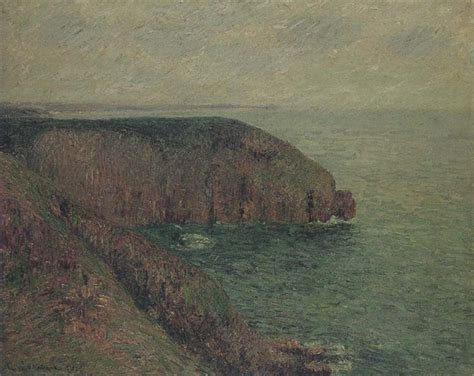 Cliffs at Fecamp, 1902 - Gustave Loiseau - WikiArt.org