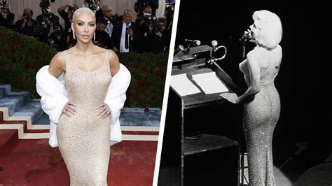 Kim Kardashian Wears Marilyn Monroe's Iconic 'Happy Birthday JFK' Dress ...