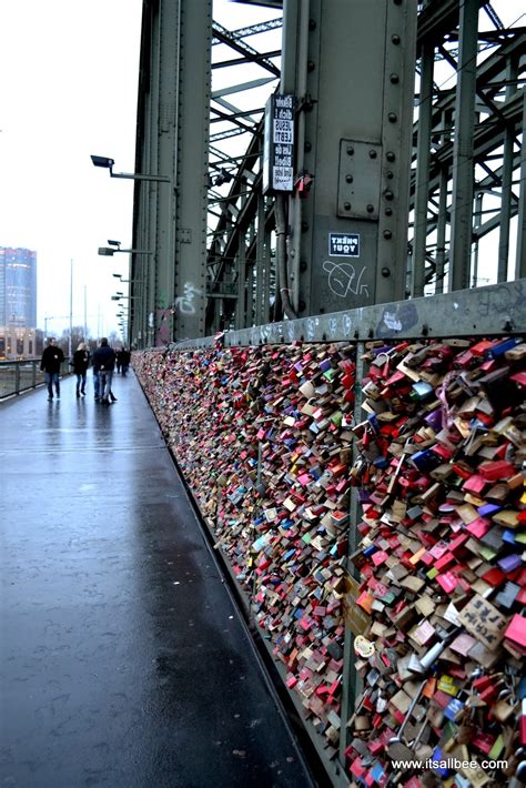 Love Locks On Hohenzollern Bridge In Cologne Germany | ItsAllBee