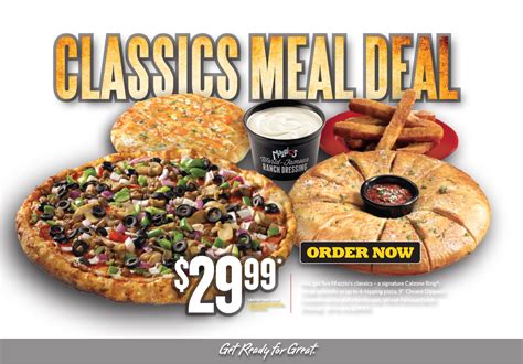 Classics Meal Deal - Mazzios Pizza