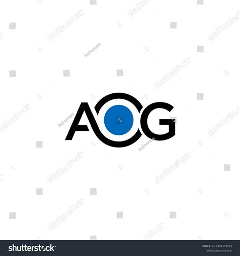 Abstract Letter Aog Logo Design Vector Stock Vector (Royalty Free ...