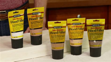 Minwax Wood Filler Color Chart