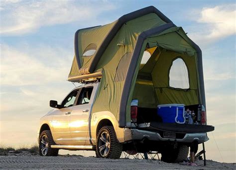 This Inflatable Rooftop Tent Turns Your Truck into a Camper | WERD ...