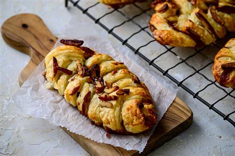 Pastry Braid with Maple Pecan - Wicked Kitchen Vegan Pastry Recipe