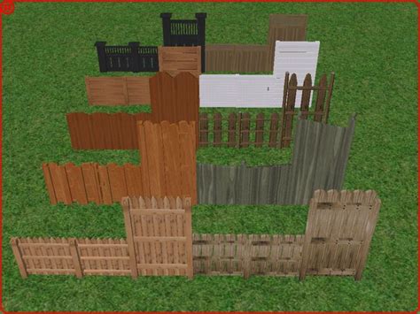 Privacy Fences And Gates HALF-SIZED !!!! | Sims 2, Sims 4, Sims