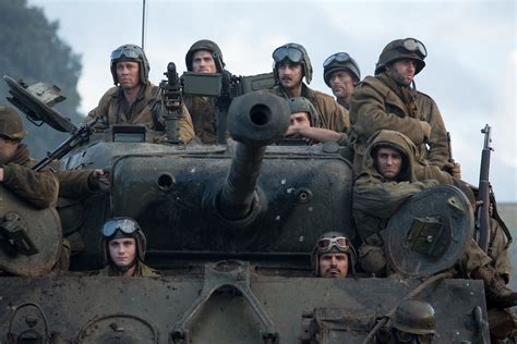 New FURY Images Featuring Brad Pitt, Shia LaBeouf, and Logan Lerman