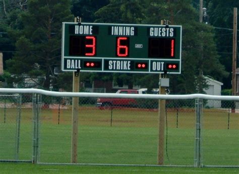 Baseball and Softball Gallery - The Scoreboard Man