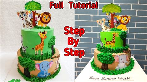 Jungle Cake Without Fondant Discounts Sales | www.pinnaxis.com