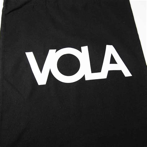 Logo Tote Bag - Black - VOLA