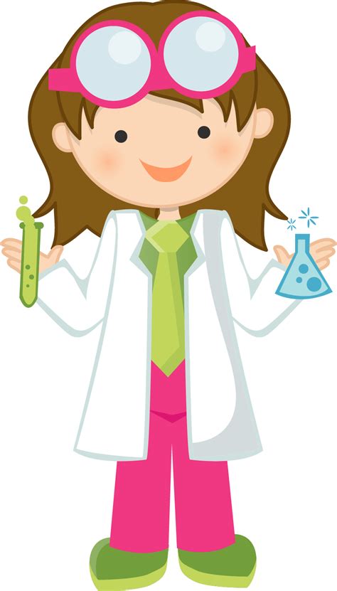 girl scientist clipart - Clip Art Library