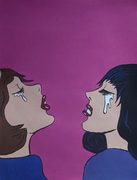 Pop art, acrílicos Crying Girl, Pop Art, Disney Characters, Fictional Characters, Sad, Disney ...