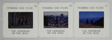 The Horseman On The Roof Original 35mm Slide Press Color Photo Negative ...