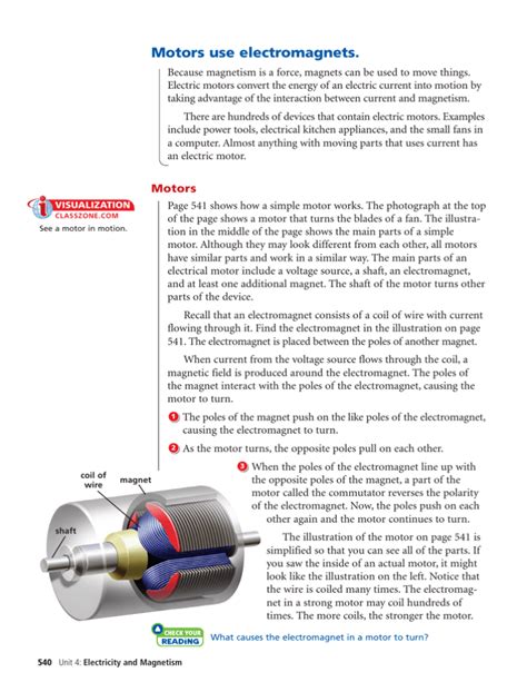 Motors use electromagnets.