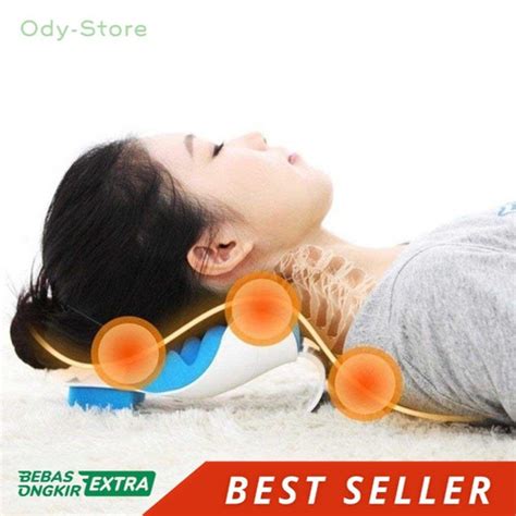 Jual Bantal Relaksasi Leher Punggung Cervical Neck Pain Relief Salah Bantal - Jakarta Barat ...