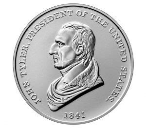 Presidential Silver Medal Honoring John Tyler Available On August 2 | Coin Collectors News