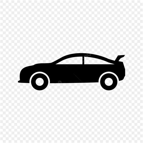 Cars Silhouette Vector PNG, Vector Car Icon, Car Icons, Car Clipart Png ...