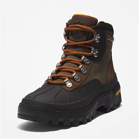 Vibram Waterproof Hiking Boot for Men in Dark Brown | Timberland