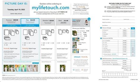 Lifetouch Spring Picture Day - April 19th | Garden Valley School District