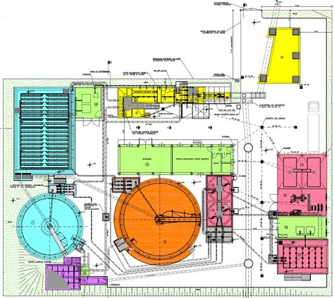 Wastewater Treatment Plant Layout - Image to u