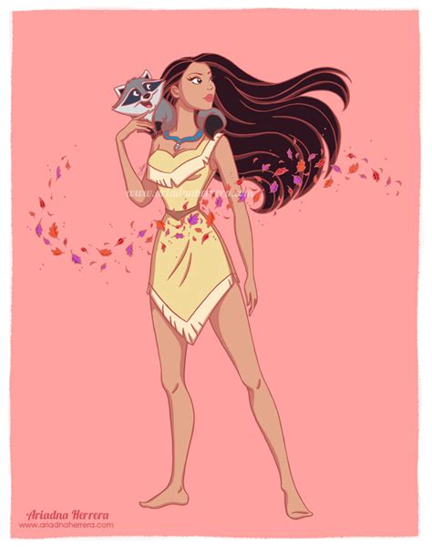 Pocahontas fan art, Disney princesses collection by ariartna on @DeviantArt | Disney princess ...